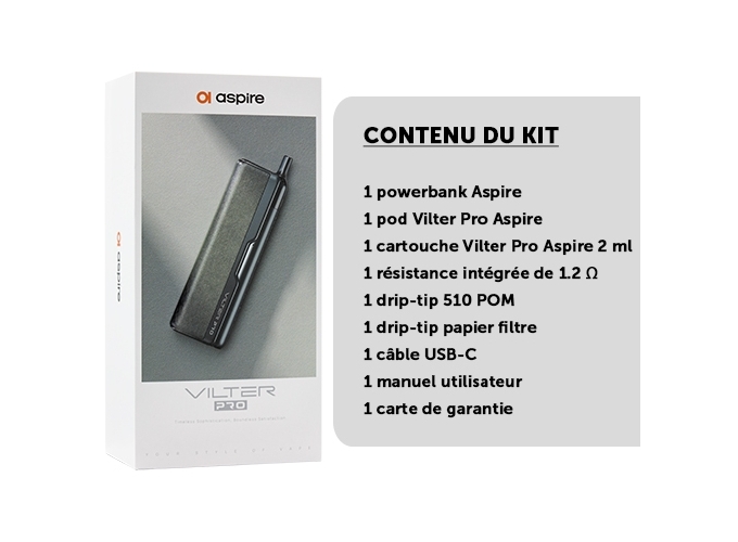 KIT VILTER PRO NOIR ET GRISE 450 mha  1600mha