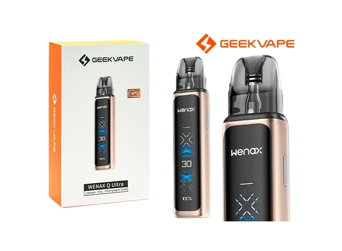 KIT WENAX Q ULTRA 1300 mha CHAMPAGNE GOLD