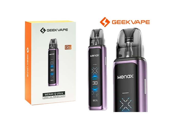 KIT WENAX Q ULTRA 1300 mha MIDNIGHT PURPLE