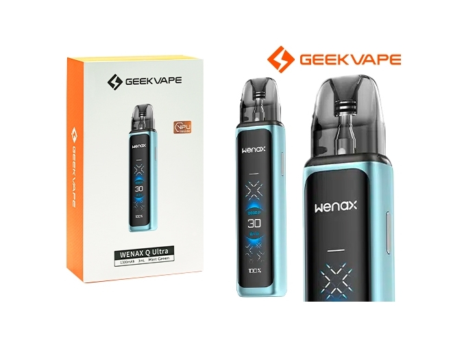 KIT WENAX Q ULTRA 1300 mha MINT GREEN