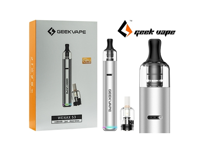 KIT WENAX S3 GEEKVAP SILVER