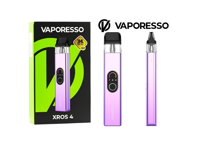 KIT XROS 4  VAPORESSO 1000 Mha VIOLET