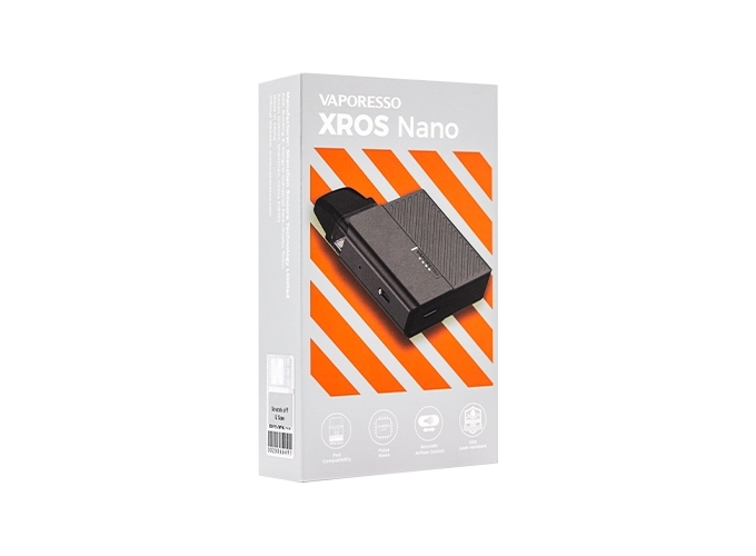 KIT XROS NANO VAPORESSO SPACE GREY