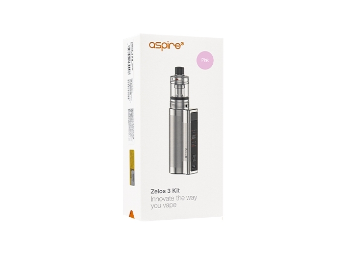 KIT ZELOS 3 PINK 3200 mha