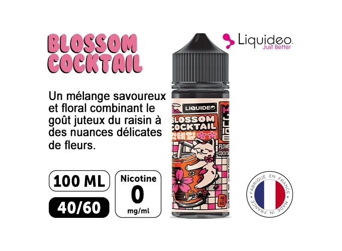 KJUICE LIQUIDEO BLOSSOM COCKTAIL 100 ML
