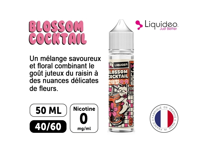 KJUICE LIQUIDEO BLOSSOM COCKTAIL 50 ML