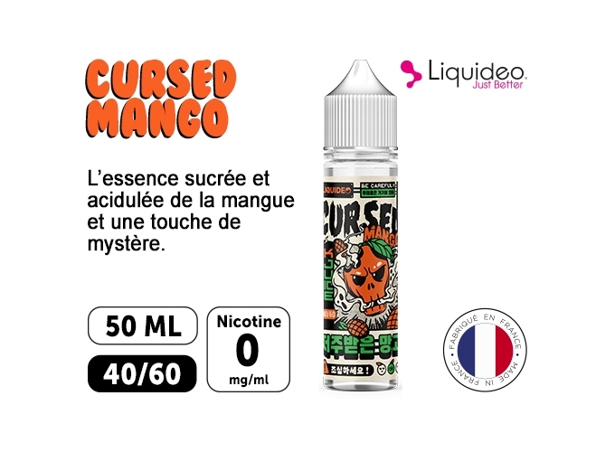 KJUICE LIQUIDEO CURZE MANGO 50 ML