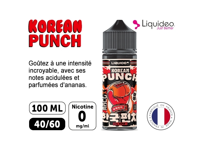 KJUICE LIQUIDEO KOREAN PUNCH 100 ML