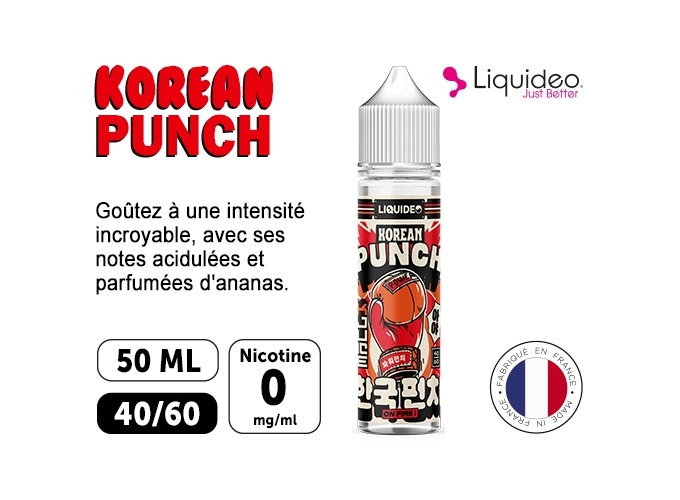 KJUICE LIQUIDEO KOREAN PUNCH 50 ML