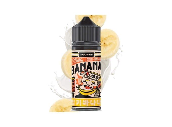 KJUICE LIQUIDEO MILKY BANANA 100 ML