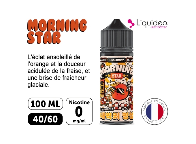KJUICE LIQUIDEO MORNING STAR 100 ML