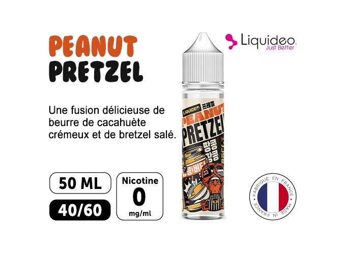 KJUICE LIQUIDEO PEANUT PRETZEL 50 ML