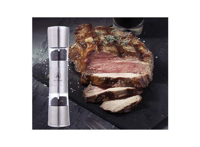 LAGUIOLE SALIERE ET POIVRIERE  (1)