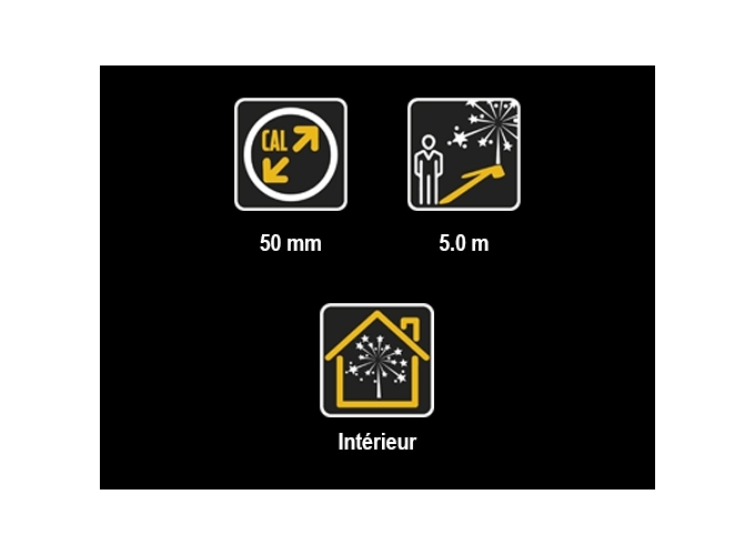 LANCE-COTILLONS 30cm MULTICOLORS (12 pieces)