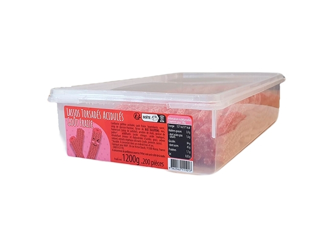 LASSOS ACIDULES TORSADES FRAISE BTE 200 (1)