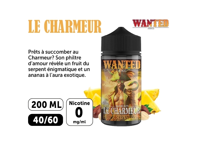 LE CHARMEUR 200 ML WANTED JUICE