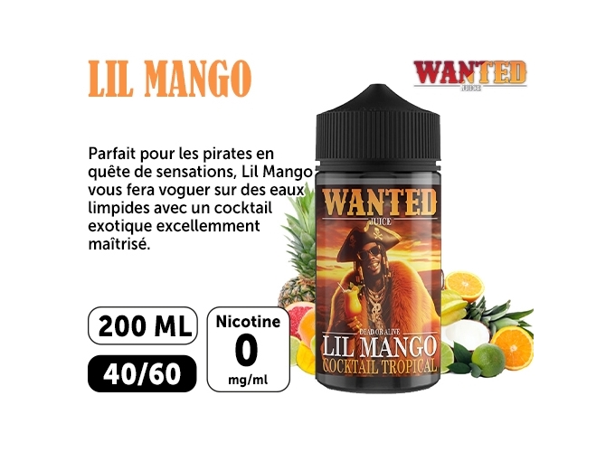 LIL MANGO 200 ML WANTED JUICE
