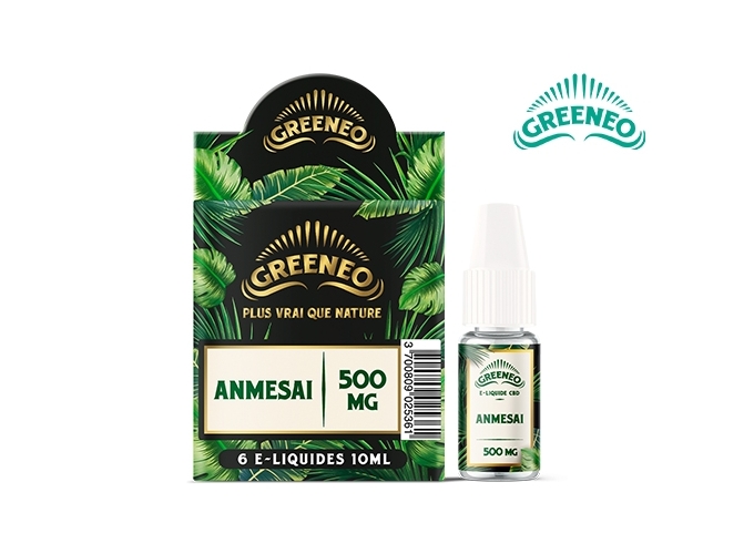 LIQUIDE VAPOTAGE GREENEO FULL SPECTRUM 500MG (6)