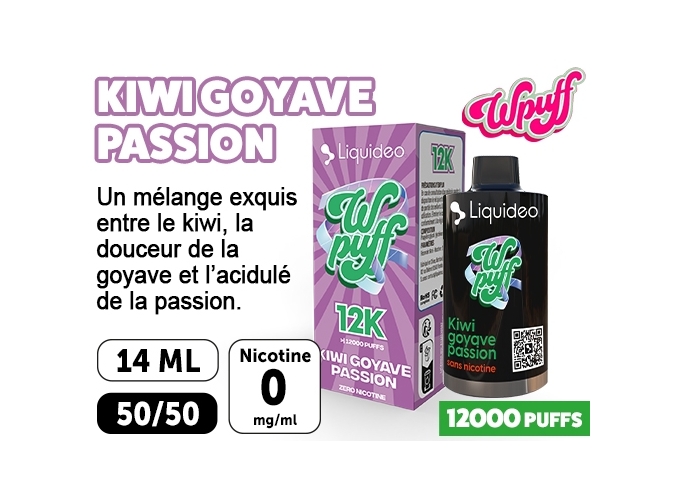 LIQUIDEO 12 K POD SEUL KIWI GOYAVE PASSION