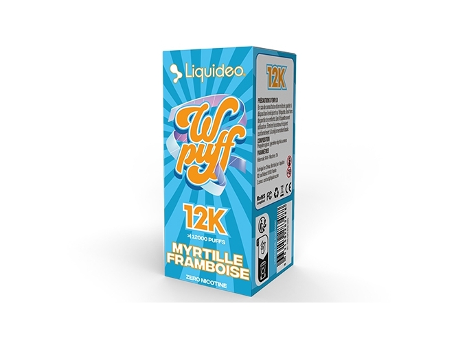 LIQUIDEO 12 K POD SEUL MYRTILLE FRAMBOISE