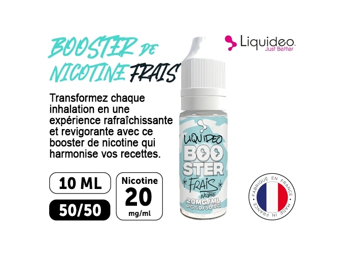 LIQUIDEO BOOSTER DE NICOTINE FRAIS 20 MG ML