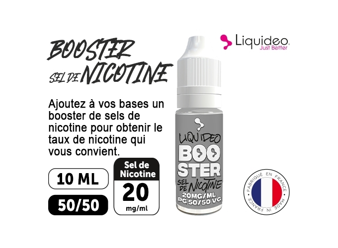LIQUIDEO BOOSTER SEL NICOTINE  20 MG ML