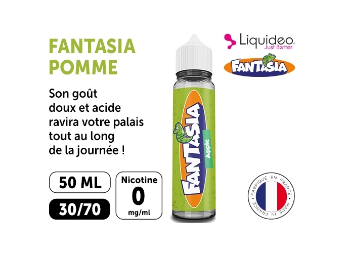 LIQUIDEO FANTASIA APPLE  50 ML