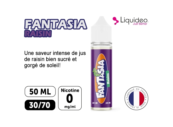 LIQUIDEO FANTASIA GRAPE 50 ML