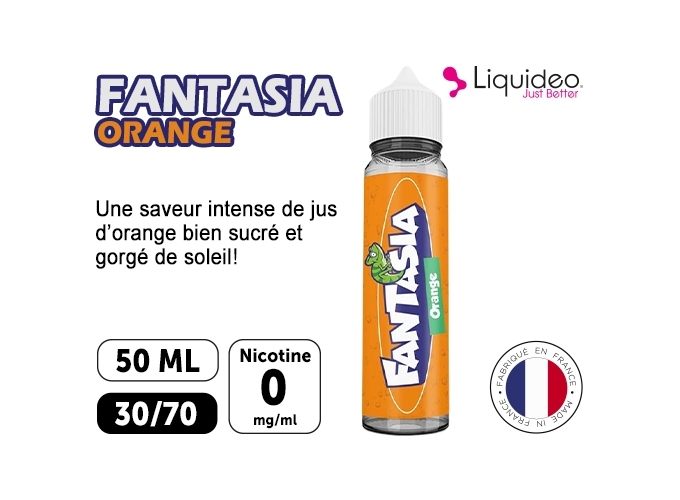 LIQUIDEO FANTASIA ORANGE 50 ML