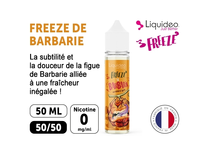 LIQUIDEO FREEZE BARBARIE 50 ML
