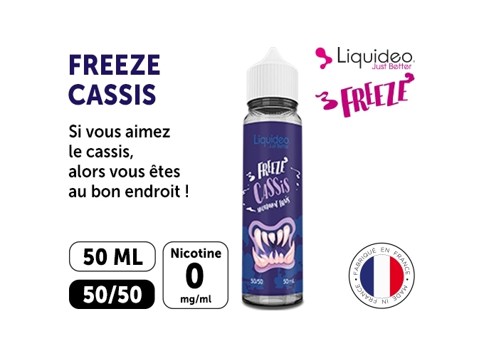 LIQUIDEO FREEZE CASSIS 50 ML