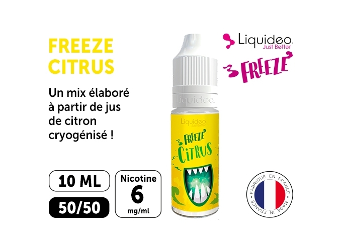 LIQUIDEO FREEZE CITRUS 06 MG ML