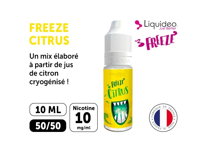 LIQUIDEO FREEZE CITRUS 10 MG ML