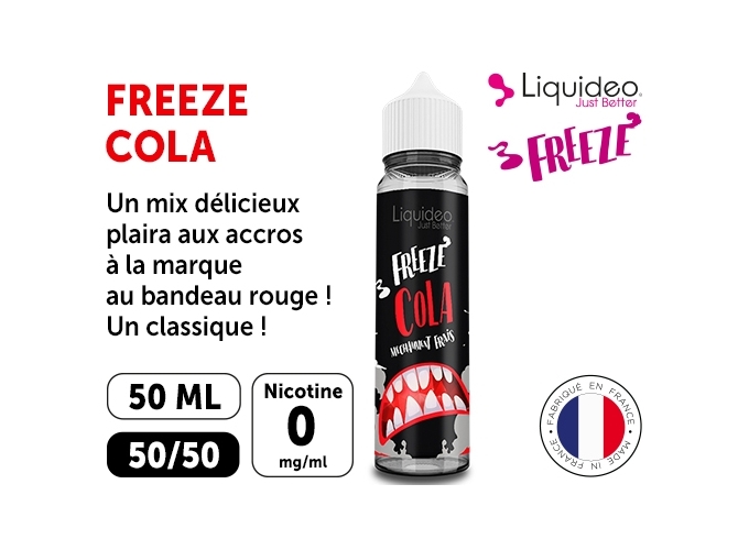 LIQUIDEO FREEZE COLA 50 ML