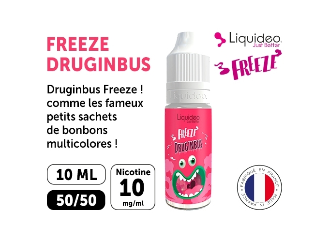LIQUIDEO FREEZE DRUGINBUS  10 MG ML 10 ml
