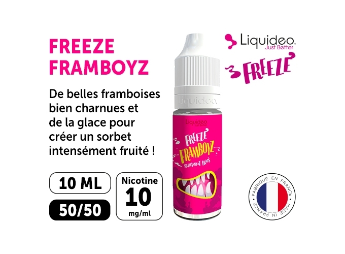 LIQUIDEO FREEZE FRAMBOYS 10 MG ML   10ml