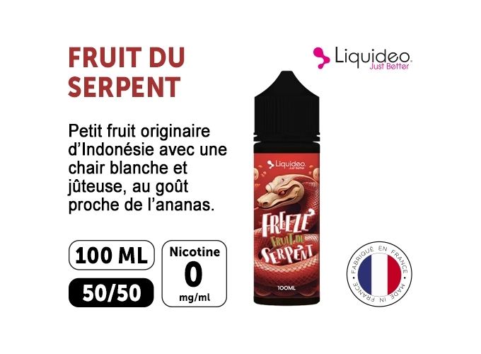 LIQUIDEO FREEZE  FRUIT DU SERPENT 100 ML