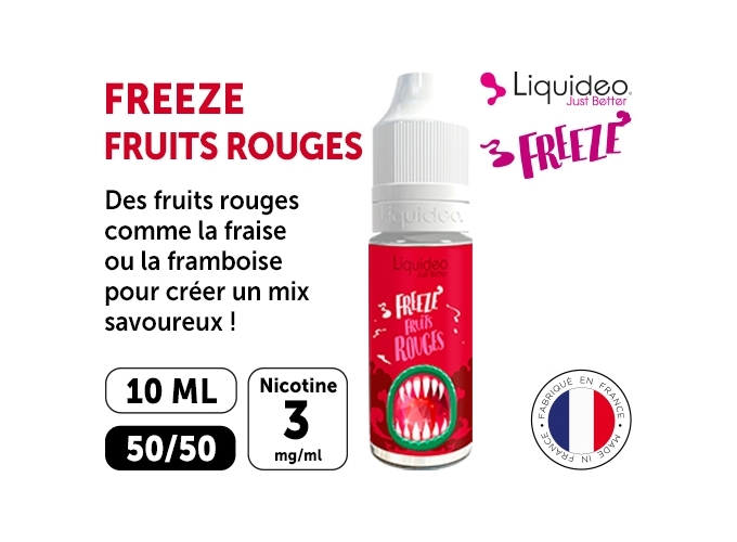 LIQUIDEO FREEZE FRUIT ROUGE 03 MG MLML