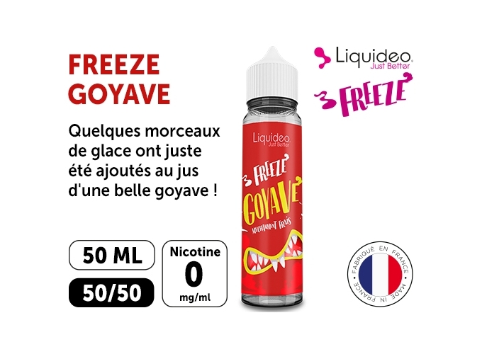 LIQUIDEO FREEZE GOYAVE 50 ML