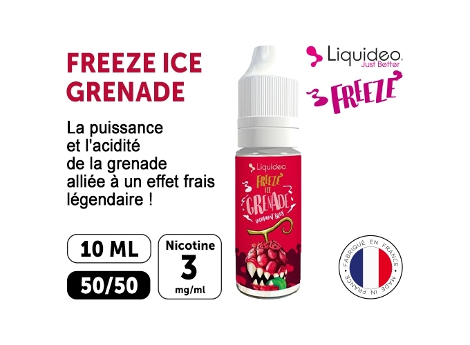 LIQUIDEO FREEZE GRENADE 03 MG ML  10 ML