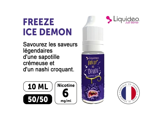LIQUIDEO FREEZE ICE DEMON 06 MG ML  10 ML