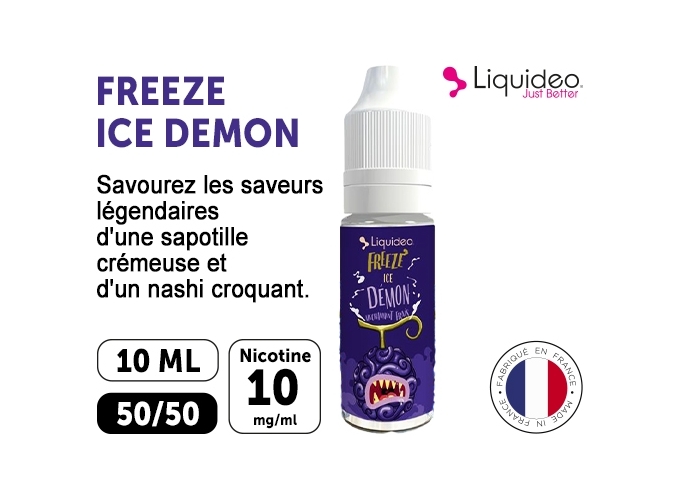 LIQUIDEO FREEZE ICE DEMON 10 MG ML  10 ML