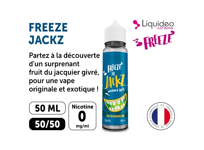 LIQUIDEO FREEZE ICE JACKZ 00 MG ML  50 ML
