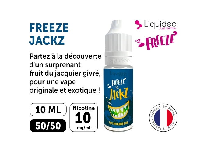 LIQUIDEO FREEZE ICE JACKZ 10 MG ML