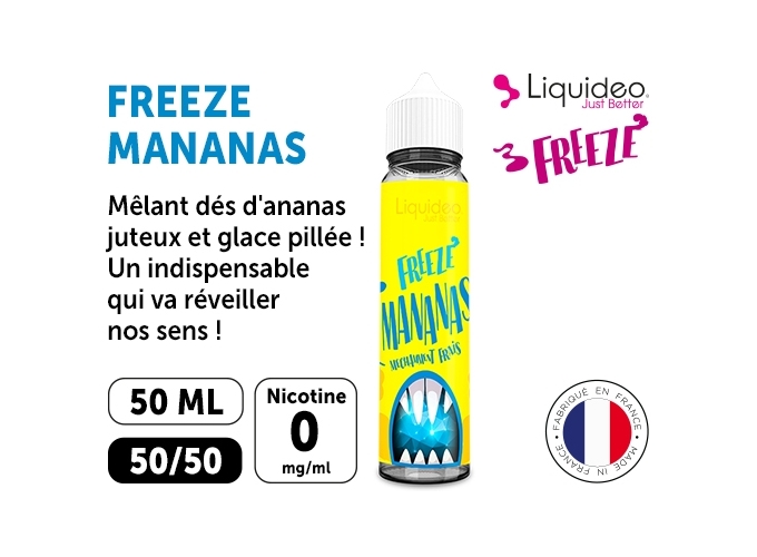 LIQUIDEO FREEZE MANANAS 50 ML