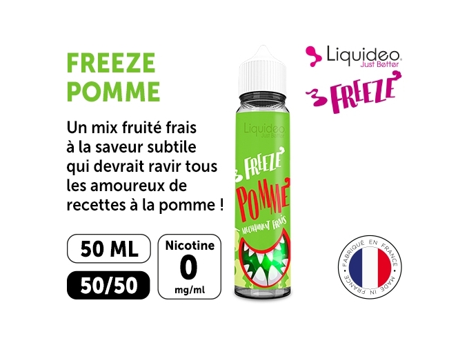 LIQUIDEO FREEZE POMME 50 ML