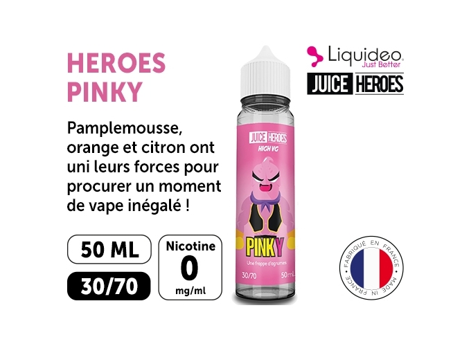 LIQUIDEO HEROES PINKY  50 ML