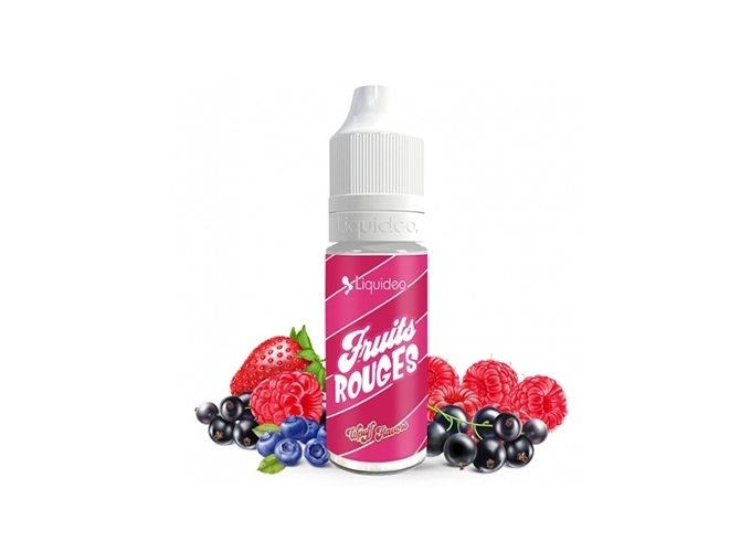LIQUIDEO WPUFF FRUITS ROUGES 00 MG ML  10 ML