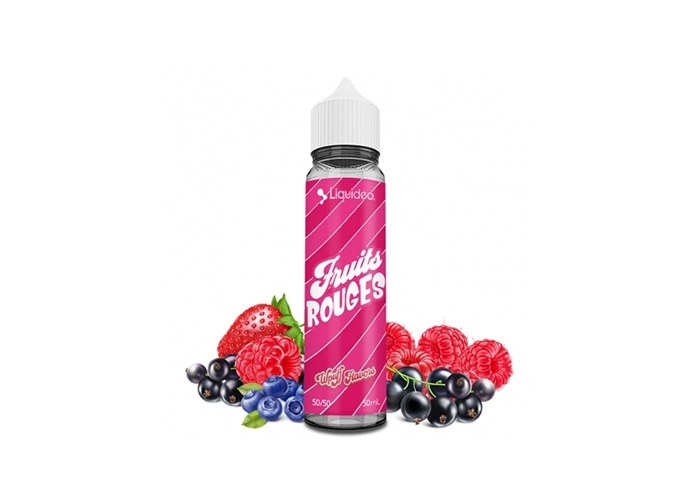 LIQUIDEO WPUFF FRUITS ROUGES 00 MG ML  50 ML