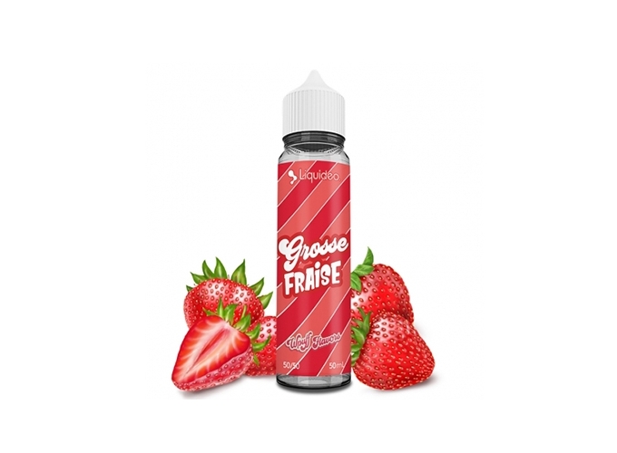 LIQUIDEO WPUFF GROSSE FRAISE 00 MG ML  50 ML